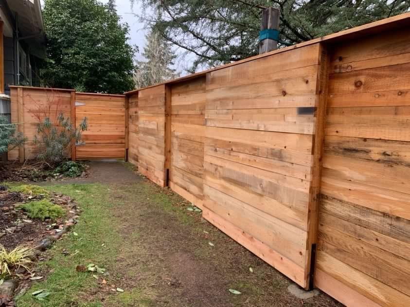 Incense Cedar Fence by Jason Michaelson